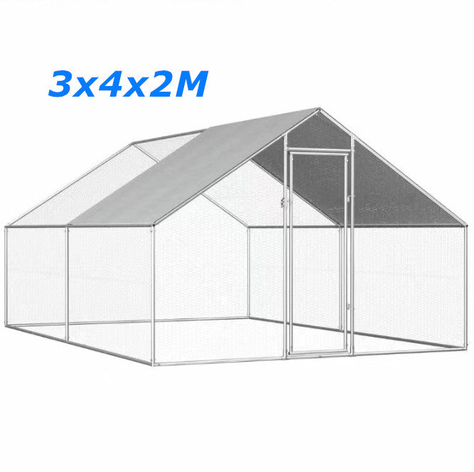 Chicken Coop Run 3x4x2M