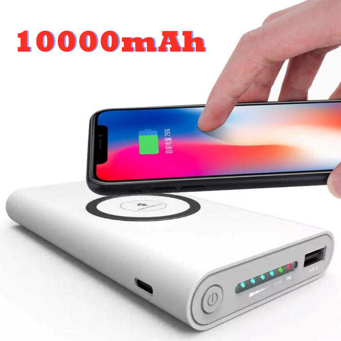 10000mah Wireless Charging Power Bank