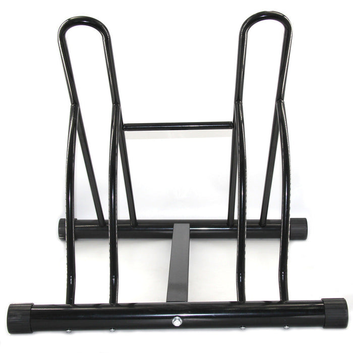 2 Bike Floor Type Parking Rack Stand