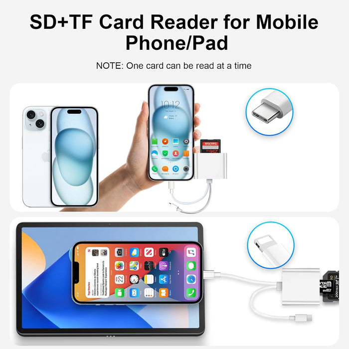 USB C SD Card Reader