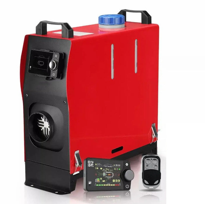 8KW 12V All-in-One Diesel Air Heater with Bluetooth App Control for Caravan, RV & Motorhome