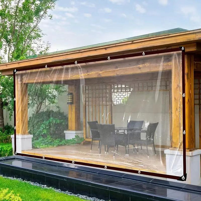 2MX4M Waterproof Clear Tarpaulin