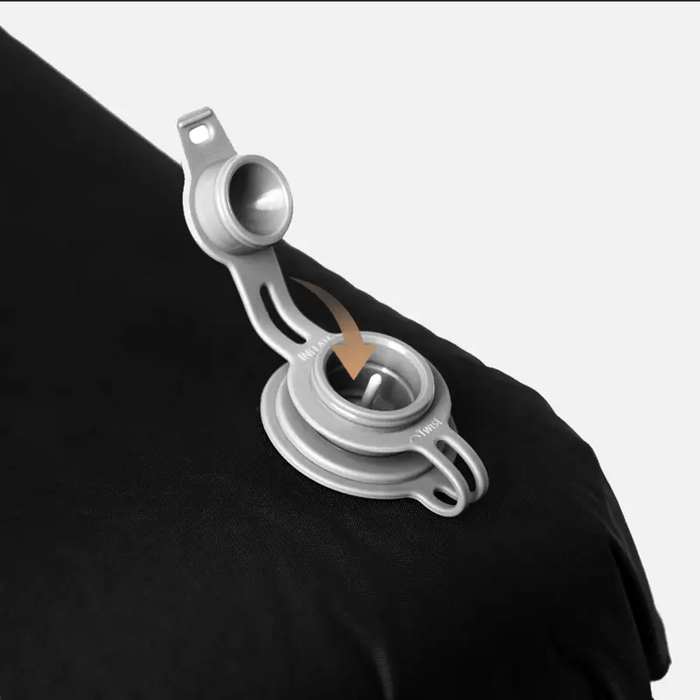 Self-Inflatable Camping Sponge Neck Pillow