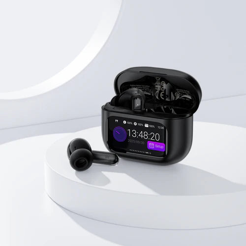 Acefast TWS Earbuds with Smart Screen, Noise Cancelling and IPX4 - image 3