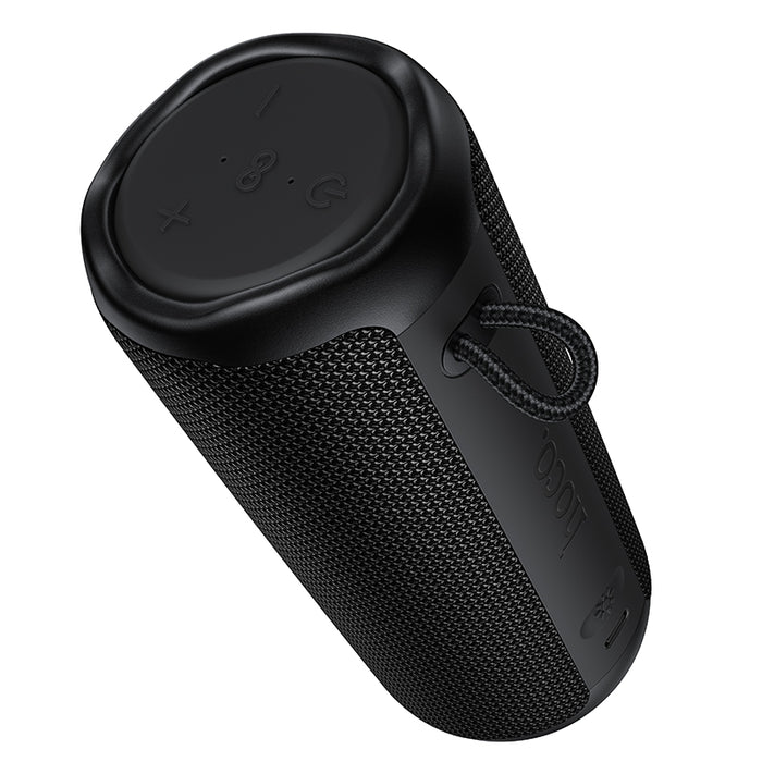Hoco Bass+ RGB LED Bluetooth Speaker w FM Black - image 3
