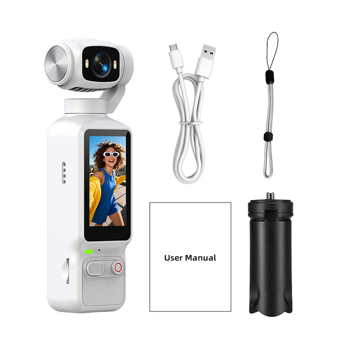 Extreme Pocket 360 Gimbal Vlogging Camera White - image 3
