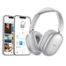 Hoco Active Noise Cancelling Bluetooth Headphones Silver w 90 Hours Battery Life - image 3