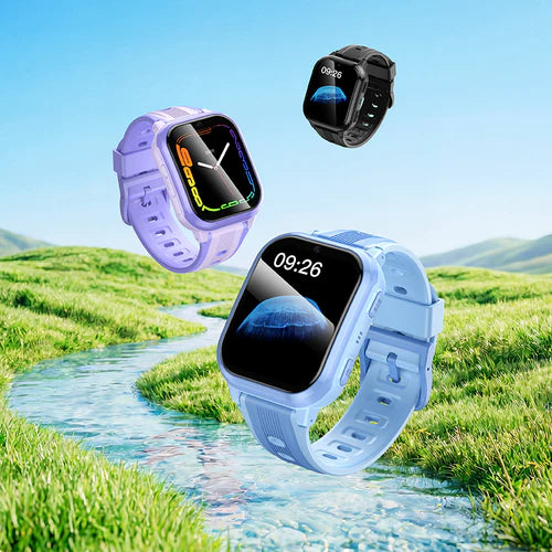 Nexus Kids Smart Watch 4G with GPS, Video Call, Parental Control and IPX7 Blue - image 3