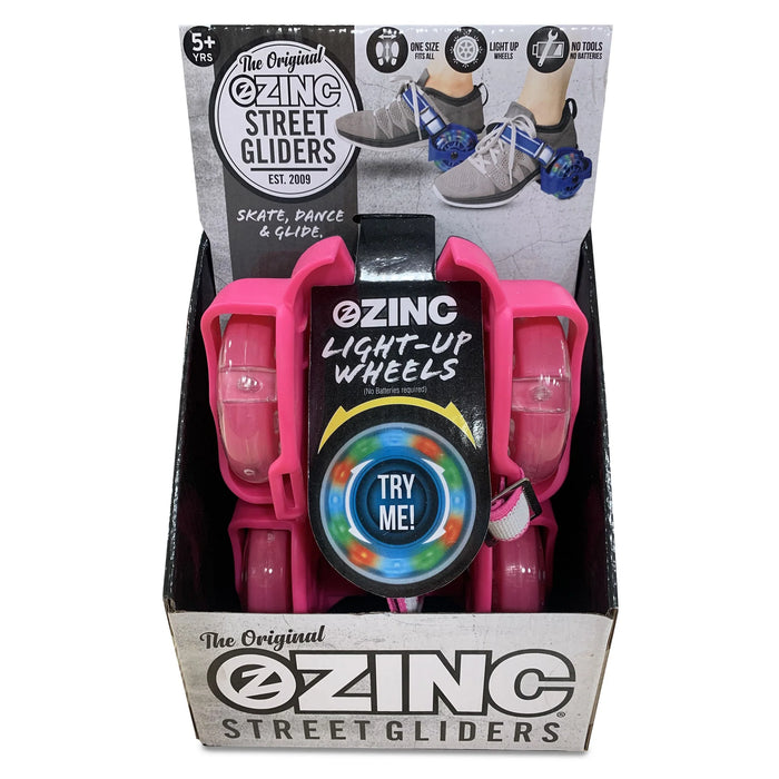 Zinc Street Skate Gliders Pink w ABEC 5 Bearings - image 3