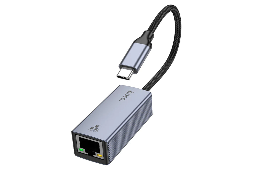 Hoco USB-C to RJ45 Gigabit Ethernet Adaptor - image 3