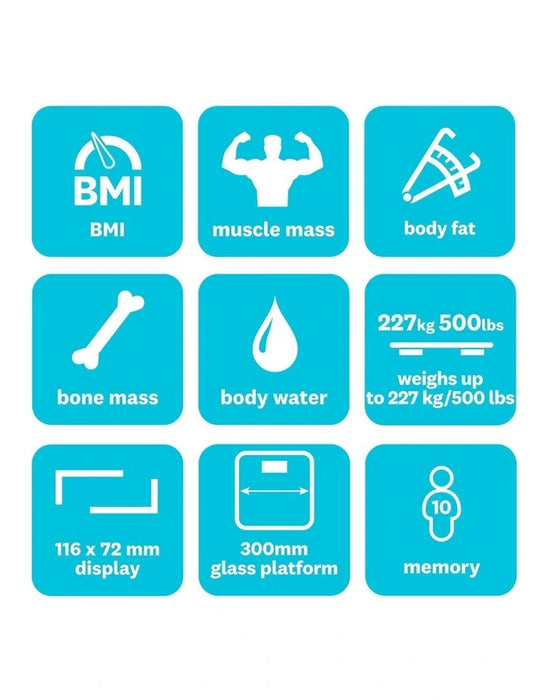 WeightWatchers Colour Body Analysis Bathroom Scale - image 3