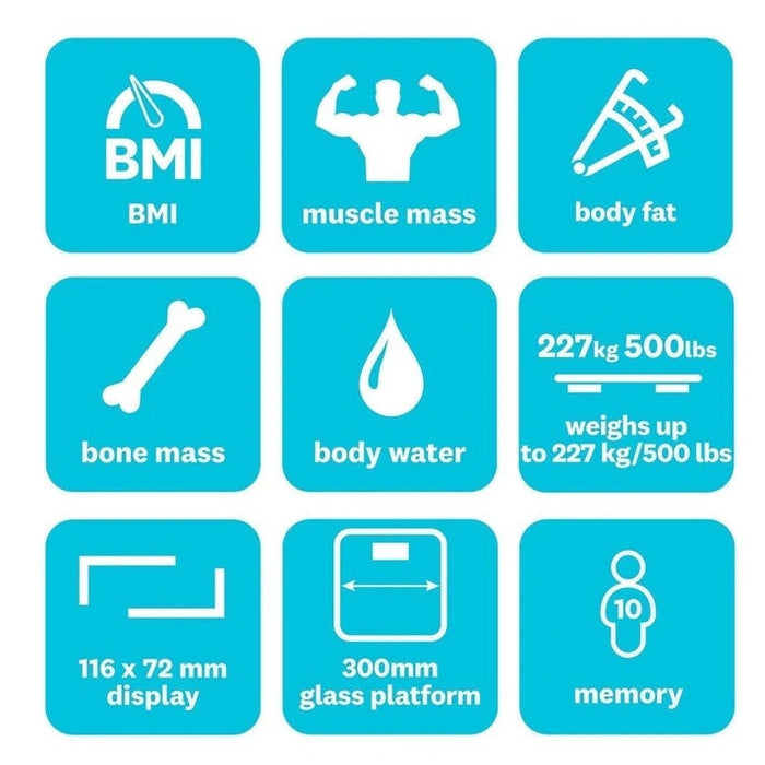 WeightWatchers Colour Body Analysis Bathroom Scale - image 3