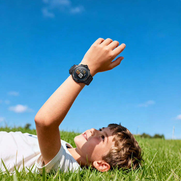 Nexus Outdoor Kids 4G Smart Watch w GPS Video Call Parental Control Black - image 3