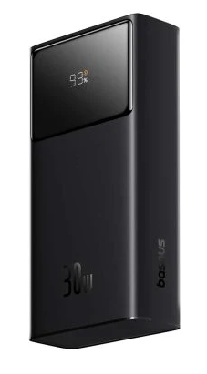 Baseus Star-Lord 10000mAh 30W Fast Charge Power Bank Digital Display USB-C Cable Black - image 3