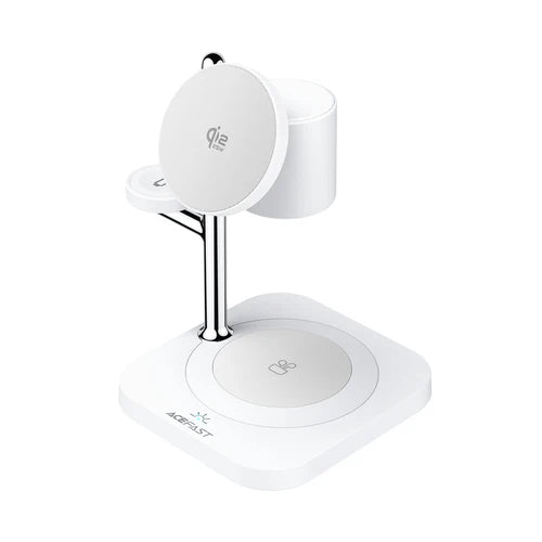Acefast 32.5W Qi2 Premium 3-in-1 Magnetic Wireless Charger with Night Ambient Light - image 3