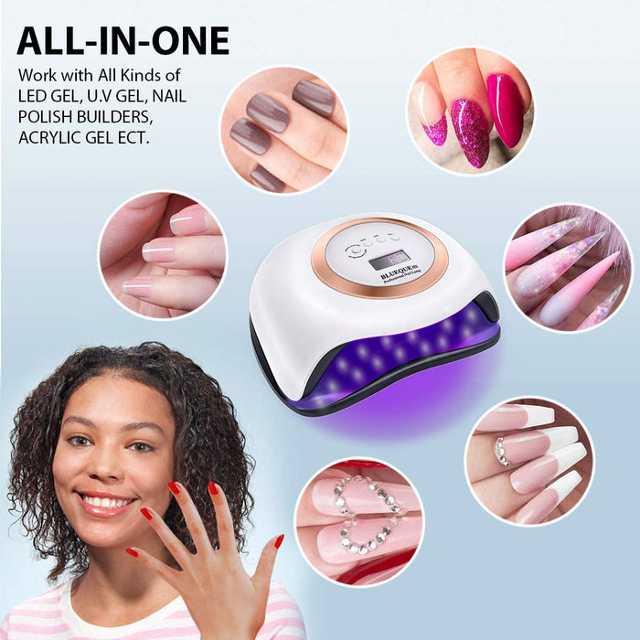 LED UV Nail Lamp 168W 42LED