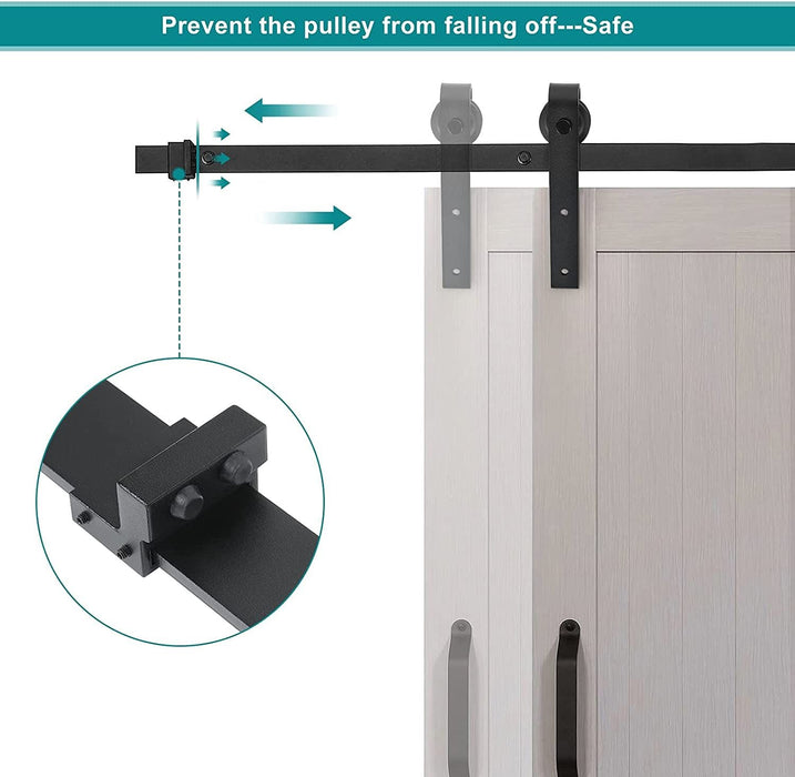 4M Sliding Door Barn Door Hardware