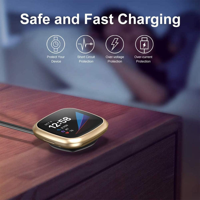 Fitbit Versa 3 / Versa 4 / Sense / Sense 2 Charger Cable 100cm