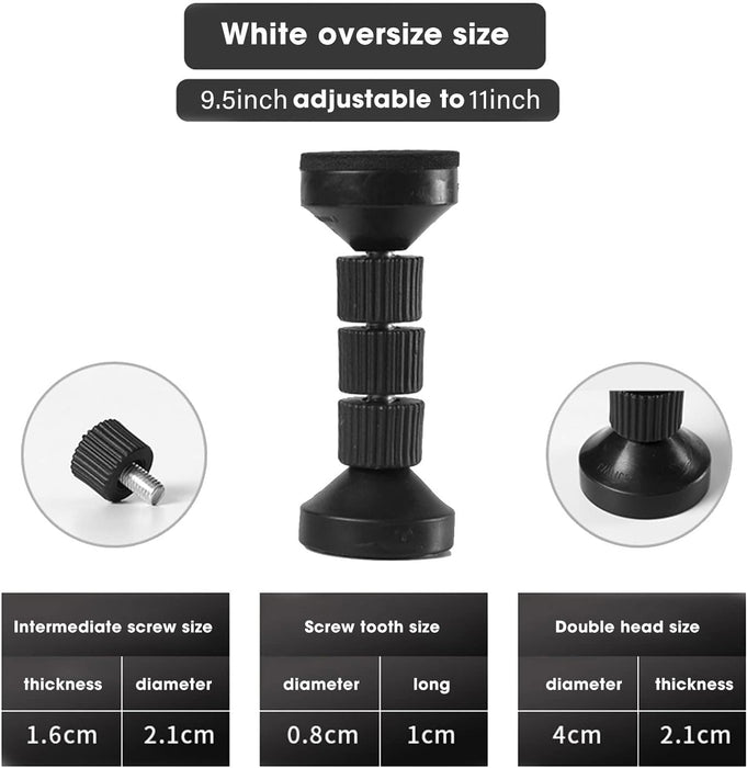 2Pcs Adjustable Bed Frame Anti-Shake Tool