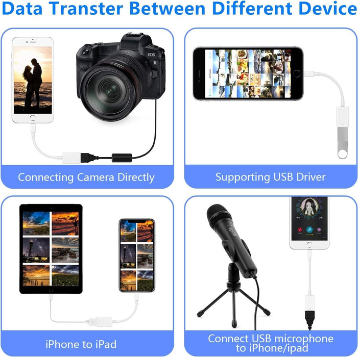 Lightning to USB Camera Adapter