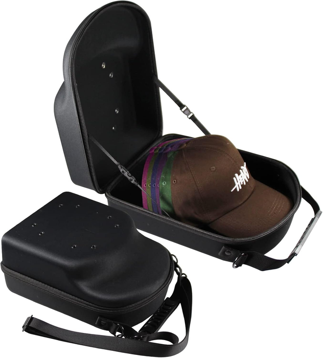 Baseball Hat Box Travel Caps Storage Organizer Case