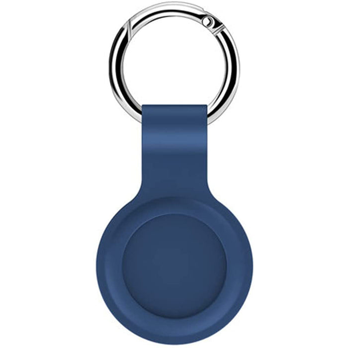 Apple AirTags Silicone Case Keychain-Blue