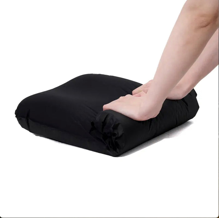 Self-Inflatable Camping Sponge Neck Pillow