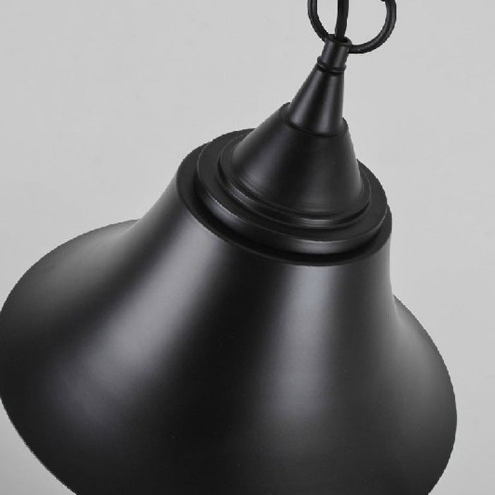 Industrial Pendant Light Hanging Ceiling Lamp Metal Black
