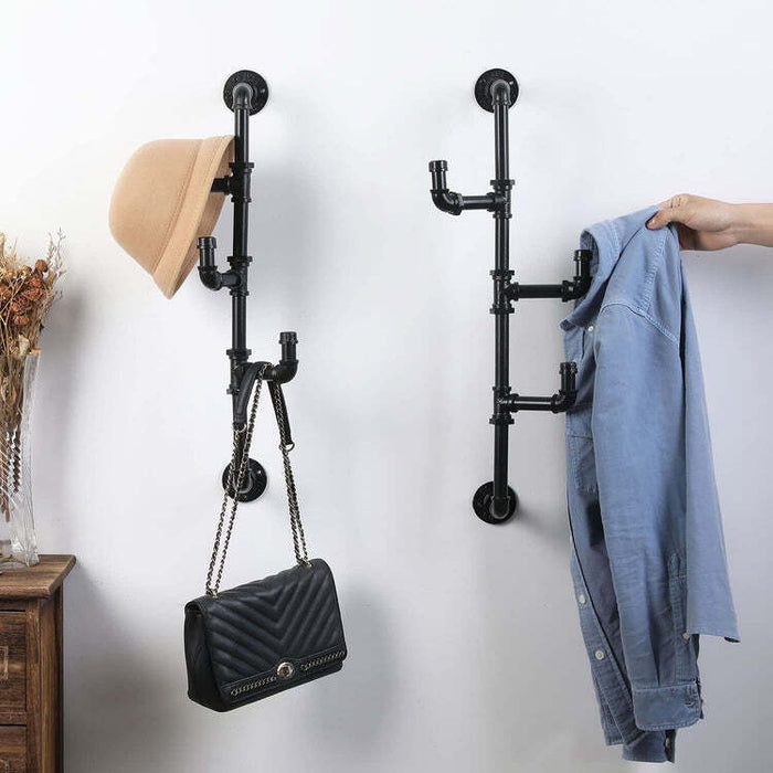 Industrial Pipe Clothes Holder Hanger