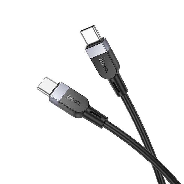 Hoco Type C to C Cable Fast Charging Cable Black