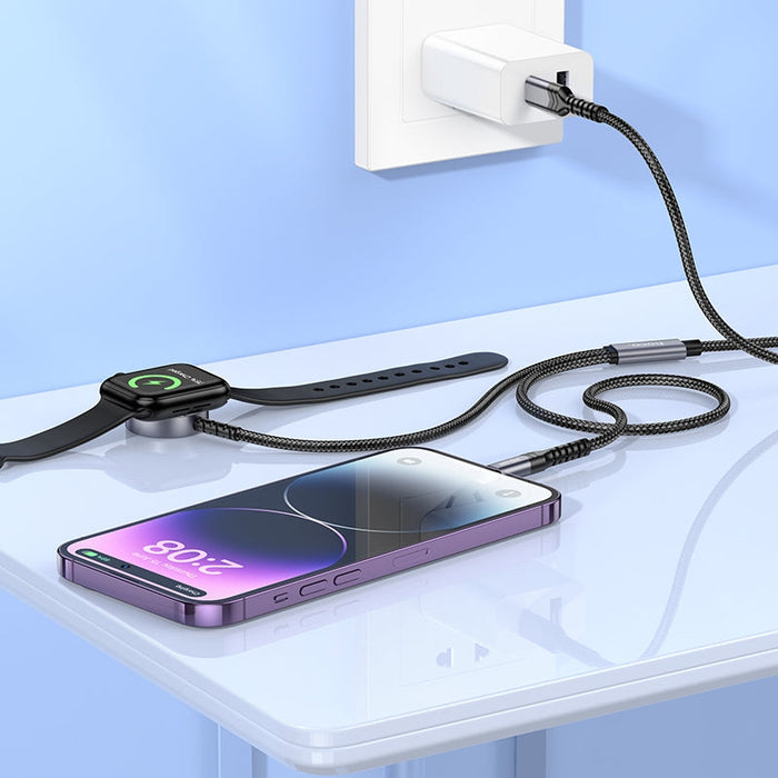 2IN1 Wireless Charging Cable