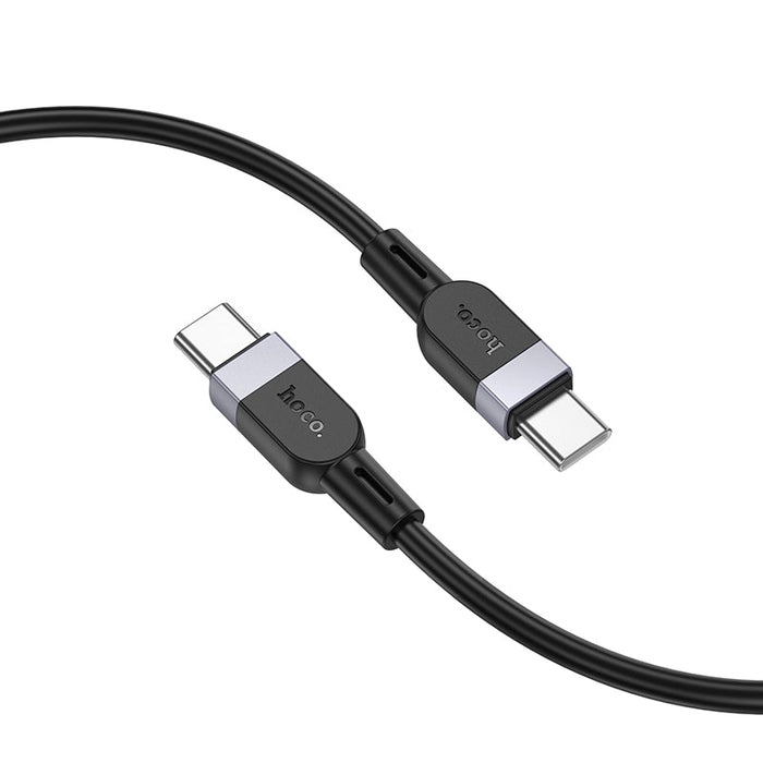 Hoco Type C to C Cable Fast Charging Cable Black