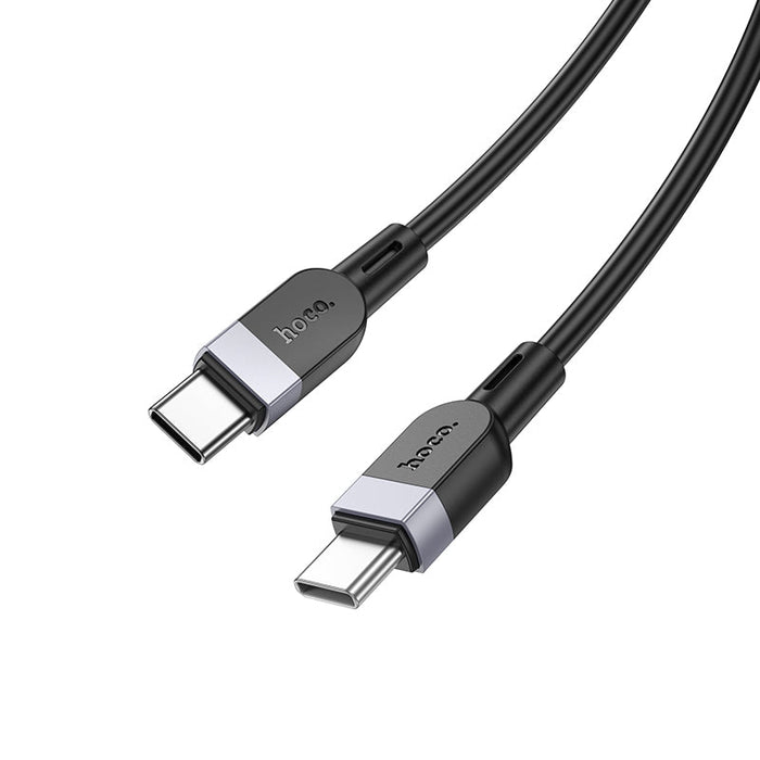 Hoco Type C to C Cable Fast Charging Cable Black