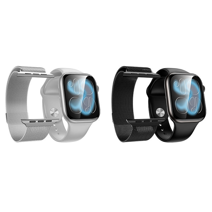 Nexus Pulse IPX6 Waterproof Smartwatch iOS Android Silver - image 4