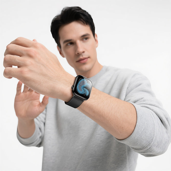 Nexus Pulse IPX6 Waterproof Smartwatch iOS Android Black - image 4