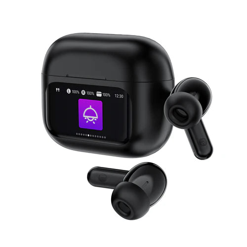 Acefast TWS Earbuds with Smart Screen, Noise Cancelling and IPX4 - image 4