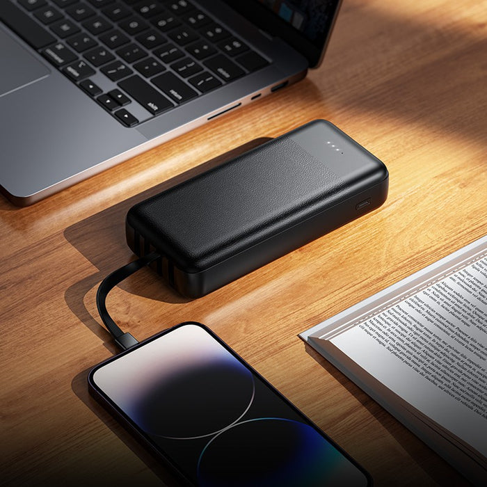 Titan PowerUp 20000mAh Powerbank with 4 Built In Cables Black - image 4