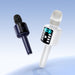 Hoco Karaoke Mic and Speaker, USB/SD/Aux, Blue - image 3