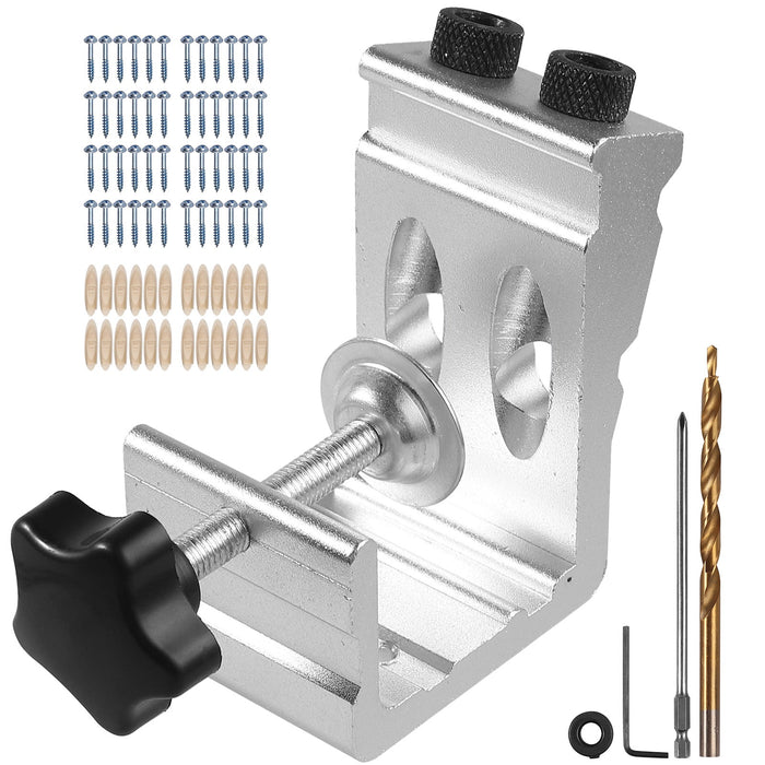 78pcs Woodworking Dowel Jig Kit