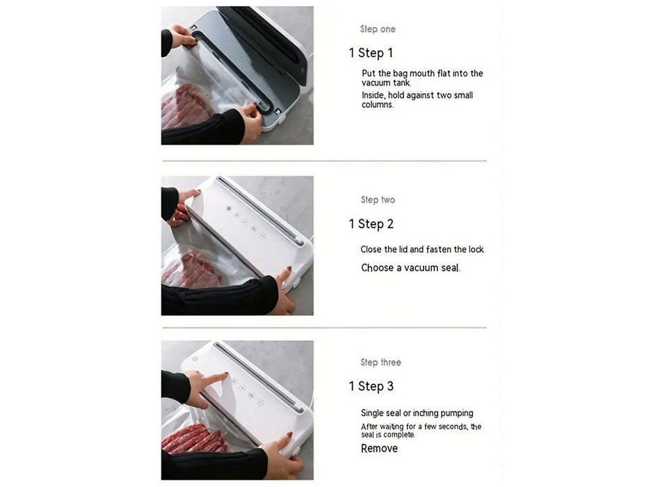 3-In-1 Kitchen Cordless Food Vacuum Sealer