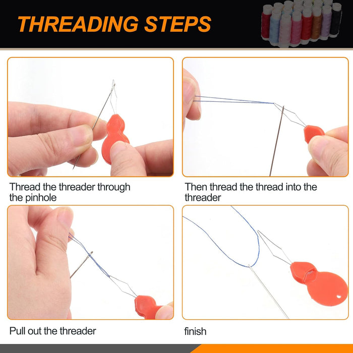 87Pcs Portable Sewing Kit with Bag