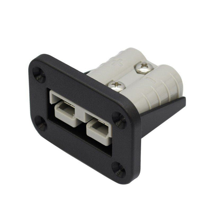 Flush Mount 50 Amp Anderson Plug Mounting Bracket Panel Cover for Caravan