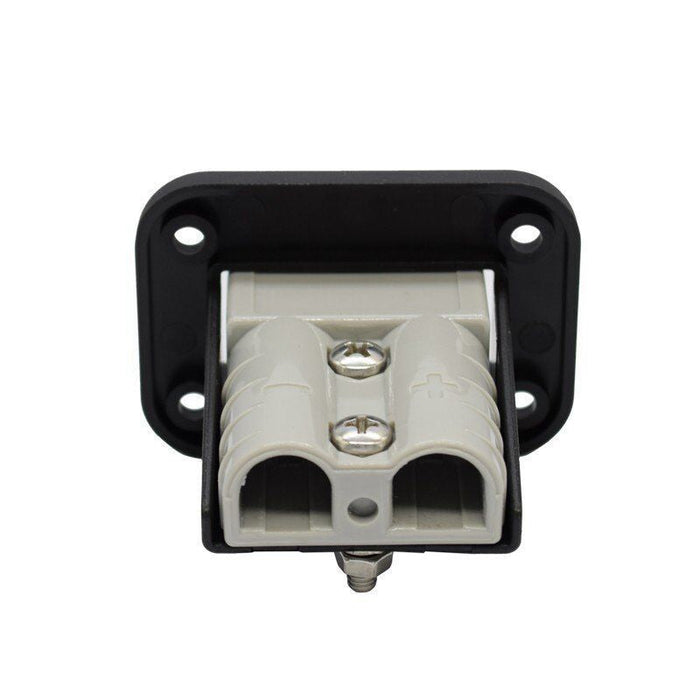 Flush Mount 50 Amp Anderson Plug Mounting Bracket Panel Cover for Caravan