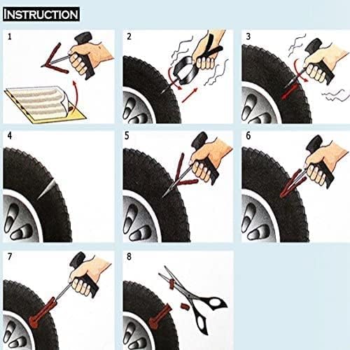 Tyre Repair Plugs 100PCS Brown