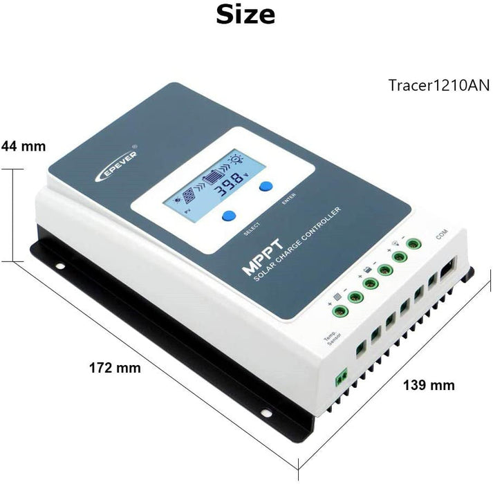 Tracer1210AN EPEVER 10A Solar Charge MPPT Controller 12V / 24V