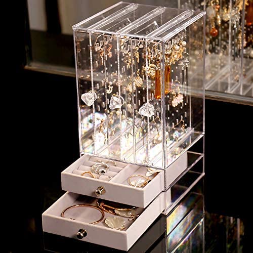 Acrylic Earring Holder and Jewelry Organizer