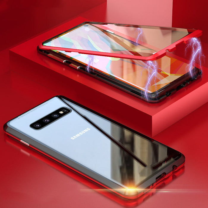 Samsung Galaxy S10 Magnetic Tempered Glass Case