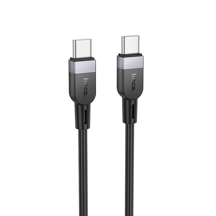 Hoco Type C to C Cable Fast Charging Cable Black