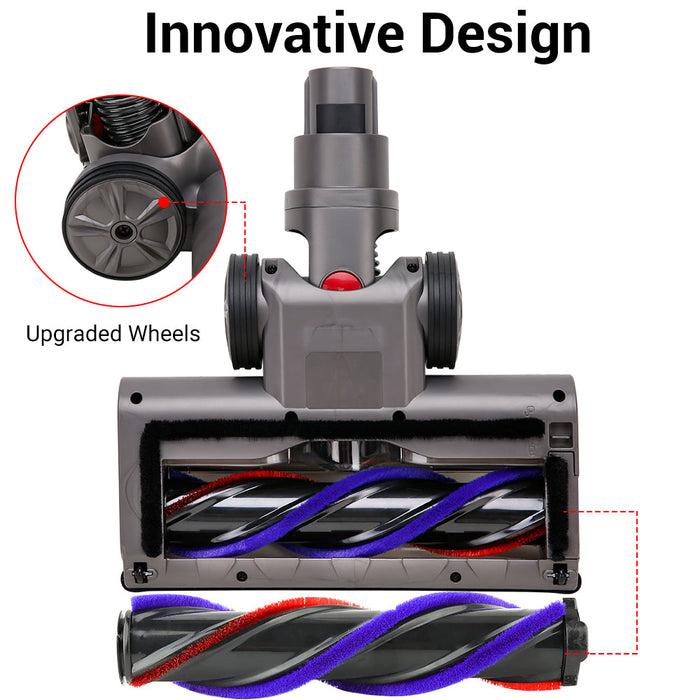 Motor Head Turbo Brush Roller LED Carpet Head For Dyson V7 V8 V10 V11 V15