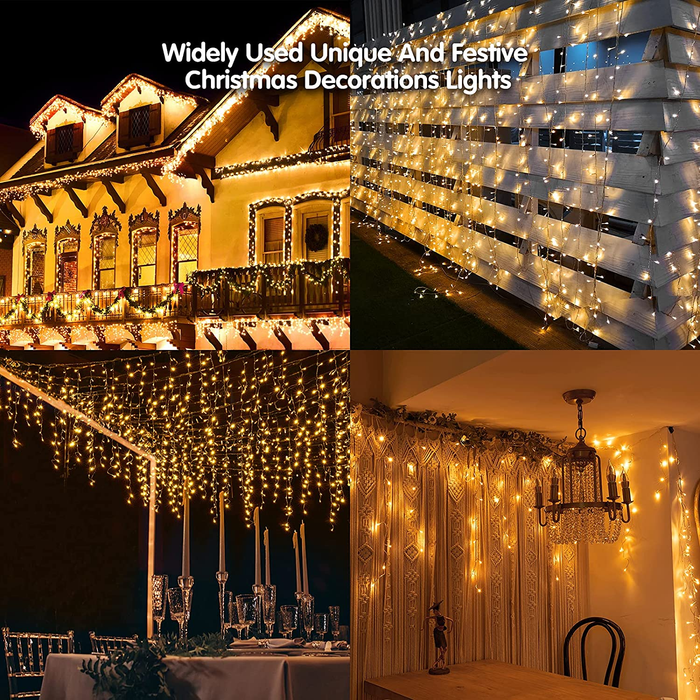 300LED 8 Modes Garden Solar Light Fairy String Lights